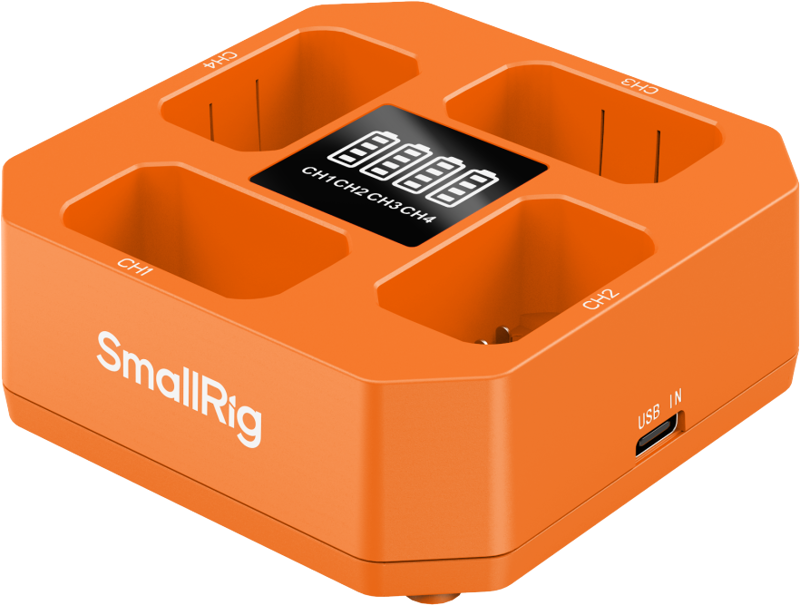 800q-03_136364 SmallRig 5749 Four-Channel Camera Battery Charger for NP-FW50 -akkulaturi