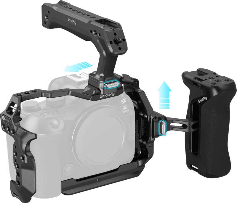 800q-04_135748 SmallRig 5958 HawkLock Cage Kit for Canon R6 III/II Advanced -kehikko