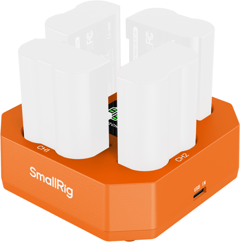 800q-04_136363 SmallRig 5747 Four-Channel Camera Battery Charger for EN-EL15c -akkulaturi