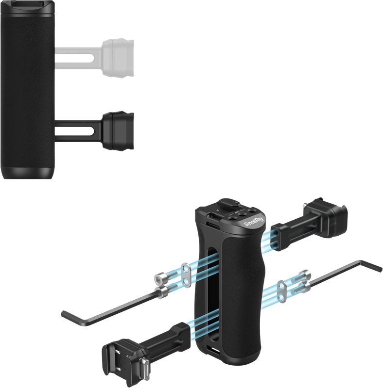 800q-05_136298 SmallRig 5951 HawkLock H21 Quick Release Side Handle -kahva