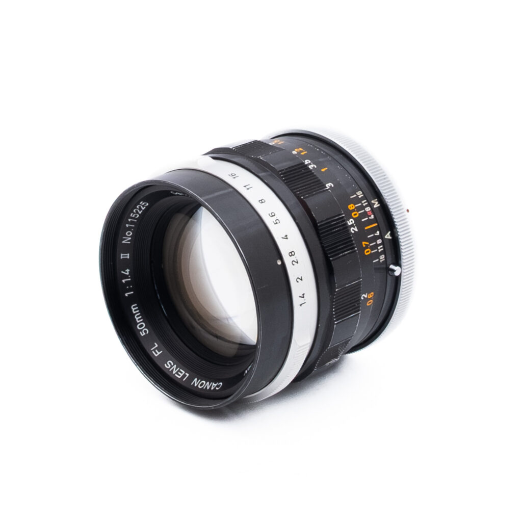 Canon FL 50mm f14 II-2 Canon FL 50mm f/1.4 II - Käytetty