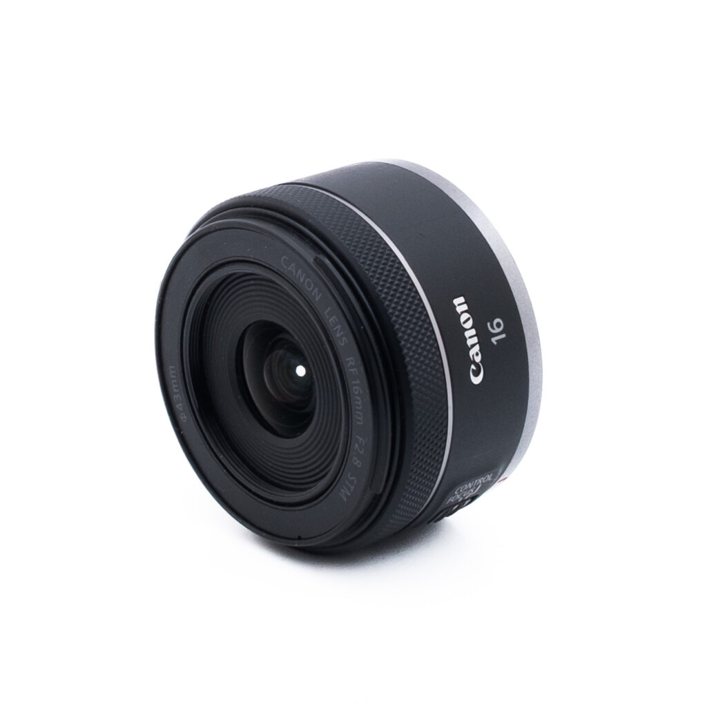Canon RF 16mm f28 STM-2-2 Canon RF 16mm f/2.8 STM (sis. ALV 25,5%, Takuu 6kk) - Käytetty