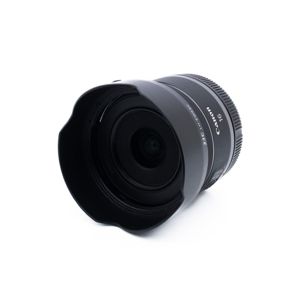 Canon RF 16mm f28 STM-3-2 Canon RF 16mm f/2.8 STM (sis. ALV 25,5%, Takuu 6kk) - Käytetty