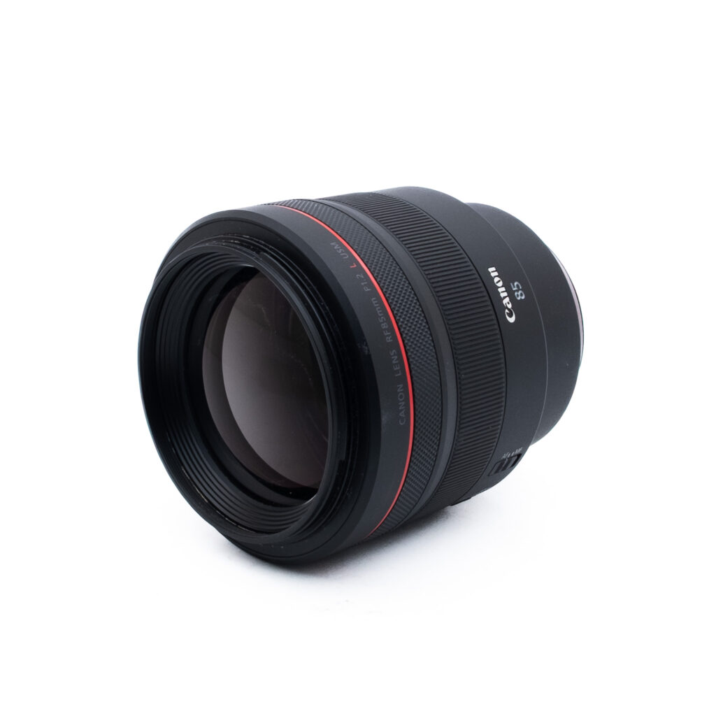 Canon RF 85mm f12 L USM-2 Canon RF 85mm f/1.2 L USM (sis. ALV 25,5%, Takuu 6kk) - Käytetty