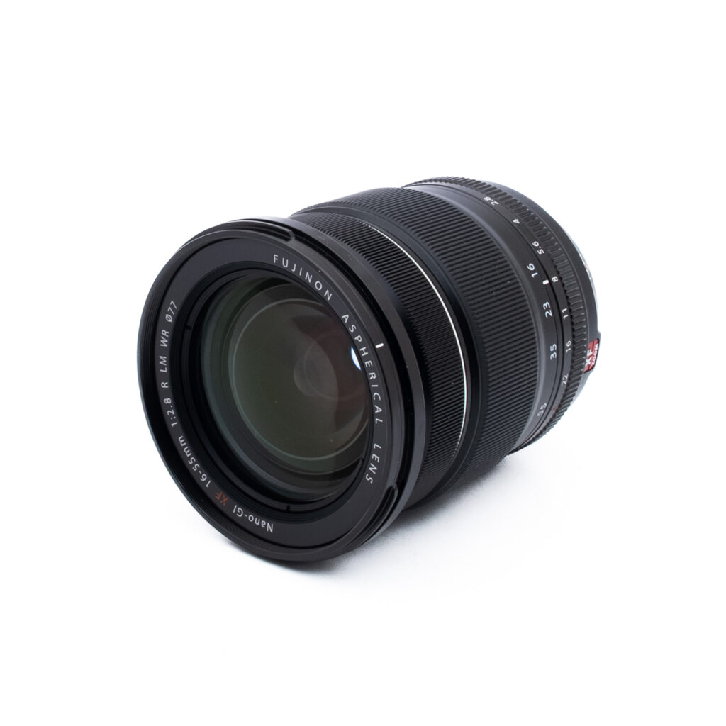 Fuji 16-55mm f28 R LM WR-2 Fujifilm Fujinon XF 16-55mm f/2.8 R LM WR (Kunto K5, Takuu 6kk) - Käytetty