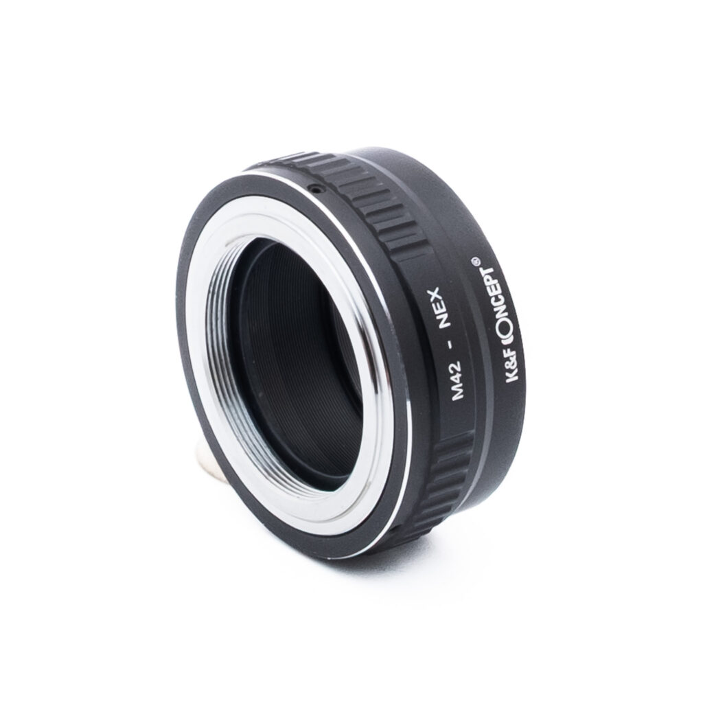 KF Concept M42- NEX-2 K&F Concept M42 to Sony E adapteri - Käytetty
