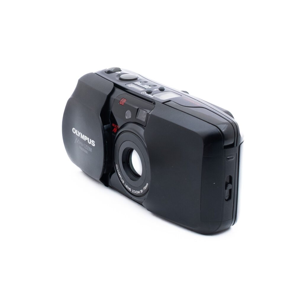 Olympus ZOOM Panorama-4 Olympus Mju Zoom filmikamera - Käytetty