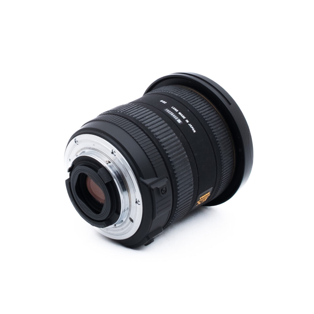 Sigma DC 10-20mm f35 HSM Nikon-1 Sigma 10-20mm f/3.5 DC HSM Nikon F DX - Käytetty