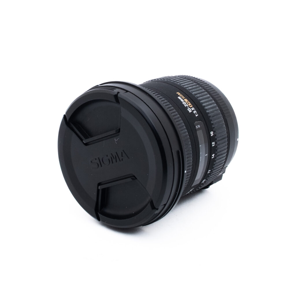 Sigma DC 10-20mm f35 HSM Nikon-3 Sigma 10-20mm f/3.5 DC HSM Nikon F DX - Käytetty