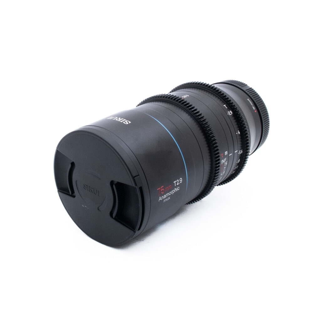 Sirui Anamorphic Lens 1.6x FF 75mm T2.9 Canon RF (Kunto K5) - Käytetty