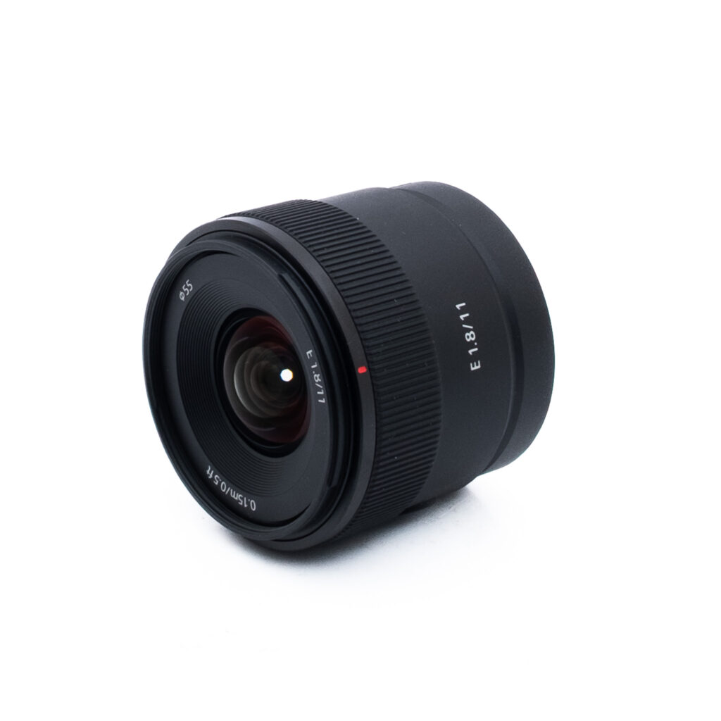 Sony 11mm f18 E-2 Sony E 11mm f/1.8 - Käytetty