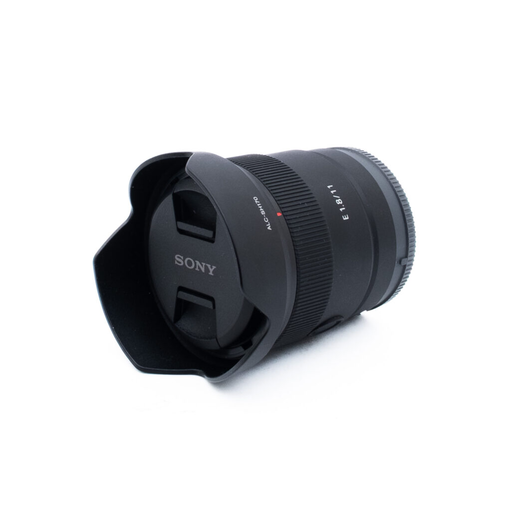 Sony 11mm f18 E-3 Sony E 11mm f/1.8 - Käytetty