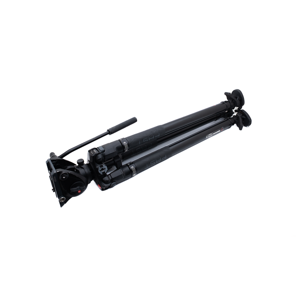 manfrotto Manfrotto MVTSNGFC + MVH500A – Second-hand video tripod kit