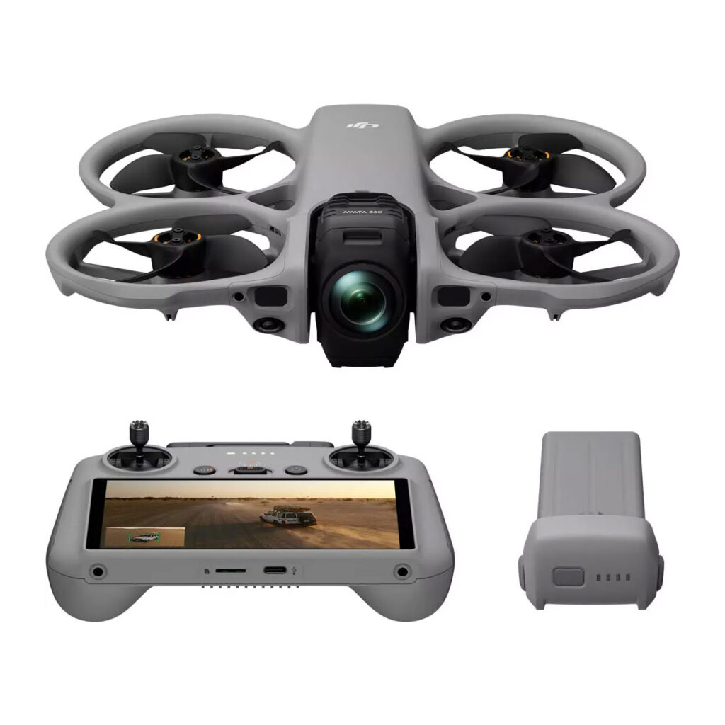 Avata_360_rc2_02 DJI Avata 360 Motion (DJI RC2), 360-drone