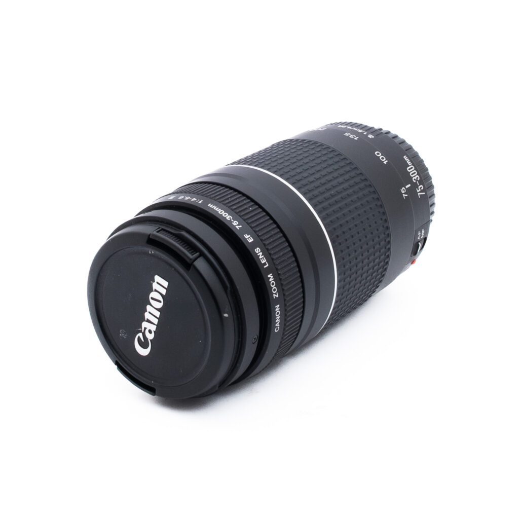 Canon 75-300mm f4-56 III-3-2 Canon EF 75-300mm f/4-5.6 III - Käytetty