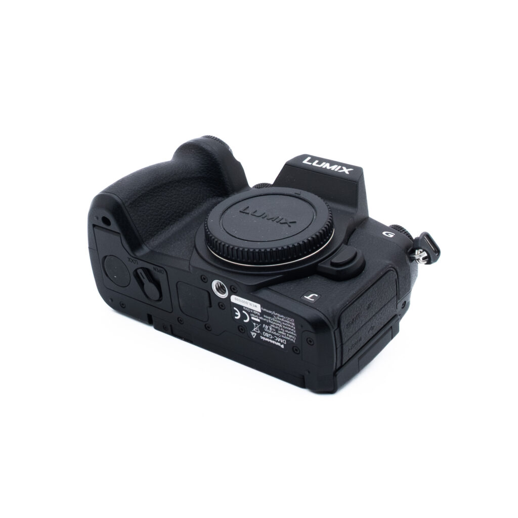 Lumix G80-1 Panasonic Lumix DMC-G80 (SC 200, Kunto K5, sis. ALV 25,5%) - Käytetty