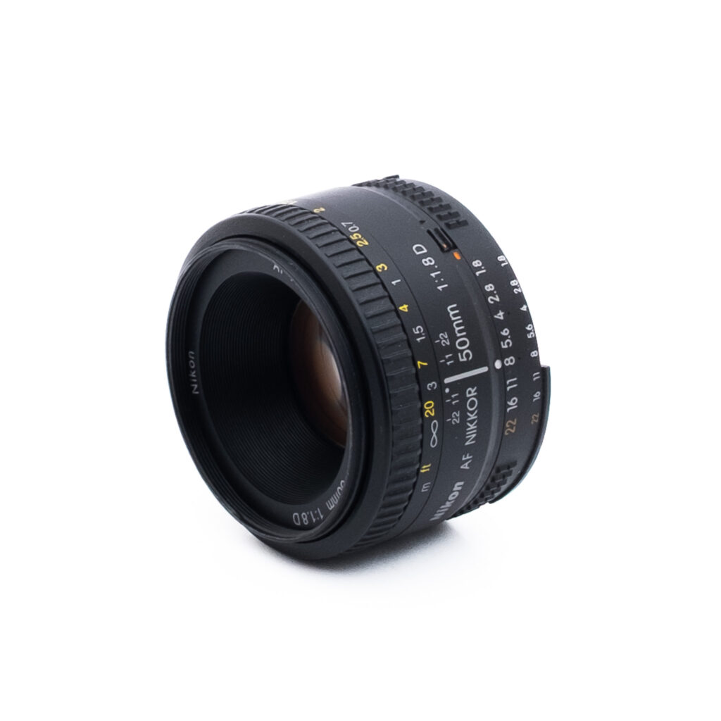 Nikon 50mm f18D-2 Nikon AF Nikkor 50mm f/1.8 D - Käytetty