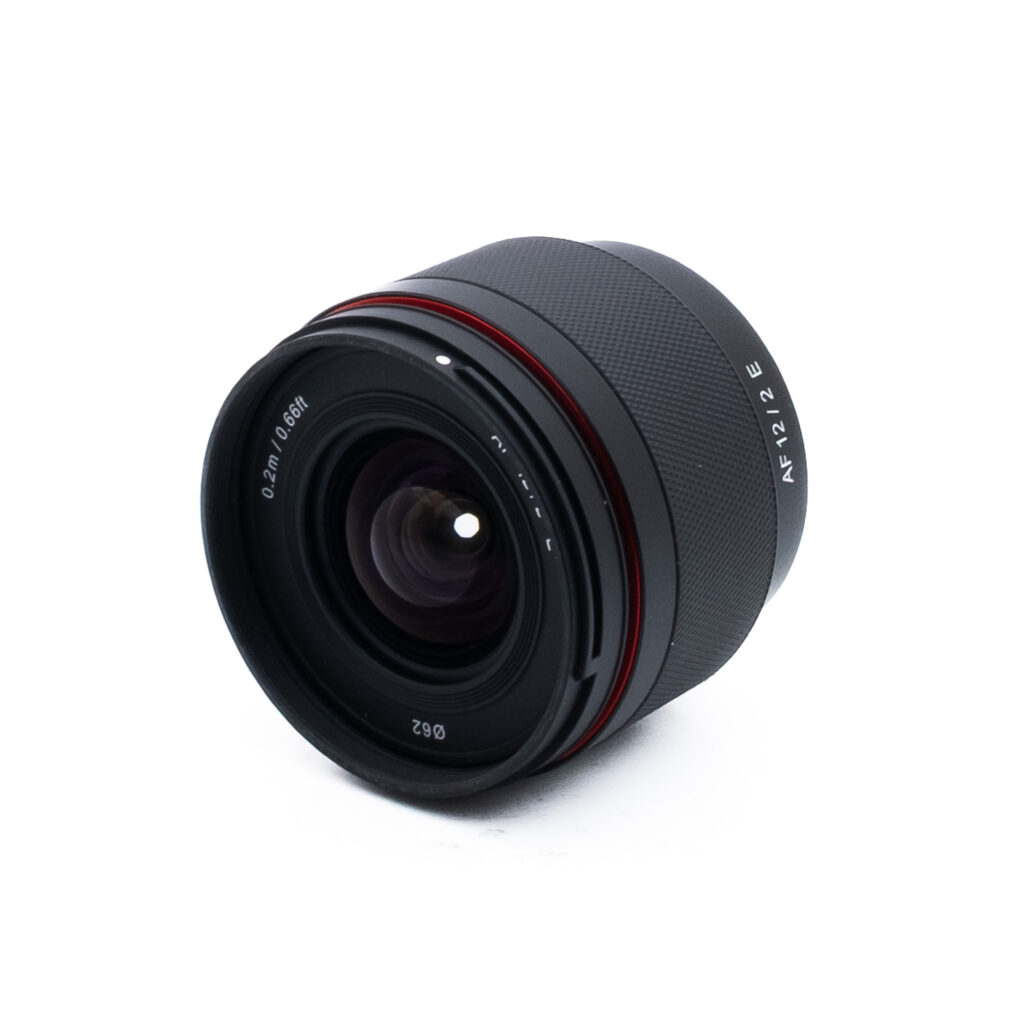 Samyang 12mm f2 E-2 Samyang AF 12mm f/2 Sony E - Käytetty