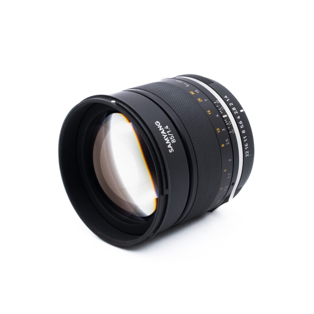 Samyang 85mm f14-2 Samyang MF 85mm f/1.4 MK2 Canon EF - Käytetty