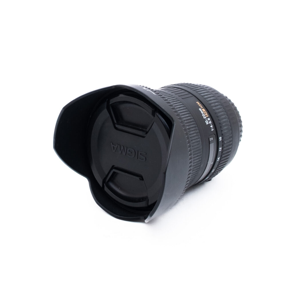 Sigma 10-20mm f4-56 DC HSM Canon-3 Sigma DC 18-50mm f/2.8 EX Macro HSM Nikon F DX - Käytetty