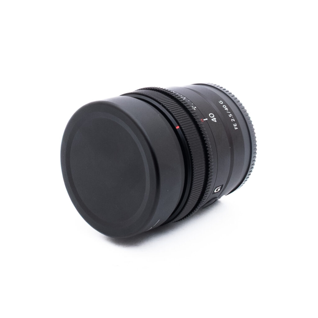 Sony 40mm f25 G-3 Sony FE 40mm f/2.5 G - Käytetty