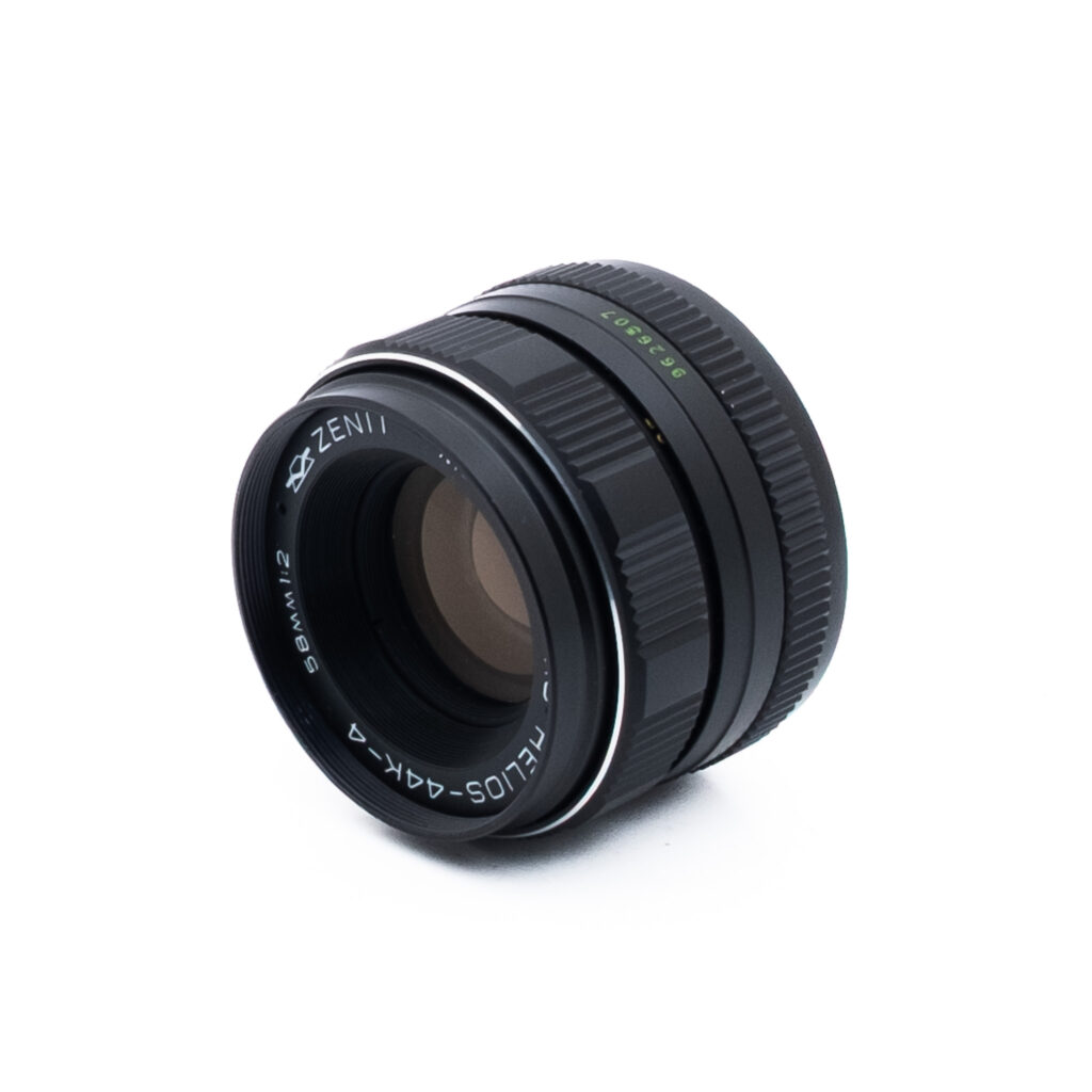 Zenit Helios 58mm f2 PK-2 Zenit MC 58mm f/2 Helios-44K-4 Pentax K - Käytetty