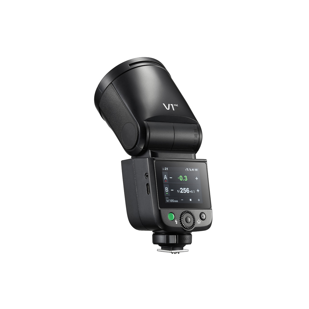 1768549428_765 Godox Speedlite V1 Mid -salama, OM System / Panasonic