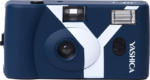 YASHICA MF-1 Snapshot Art Camera -prussian Blue
