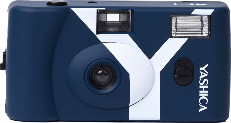 800q-01_133561 YASHICA MF-1 Snapshot Art Camera -prussian Blue