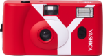 YASHICA MF-1 Snapshot Art Camera -punainen