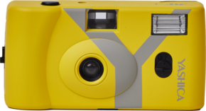 YASHICA MF-1 Snapshot Art Camera -keltainen