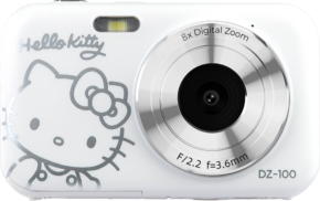 800q-01_135024 YASHICA x Hello Kitty kompaktikamera DZ-100 -valkoinen
