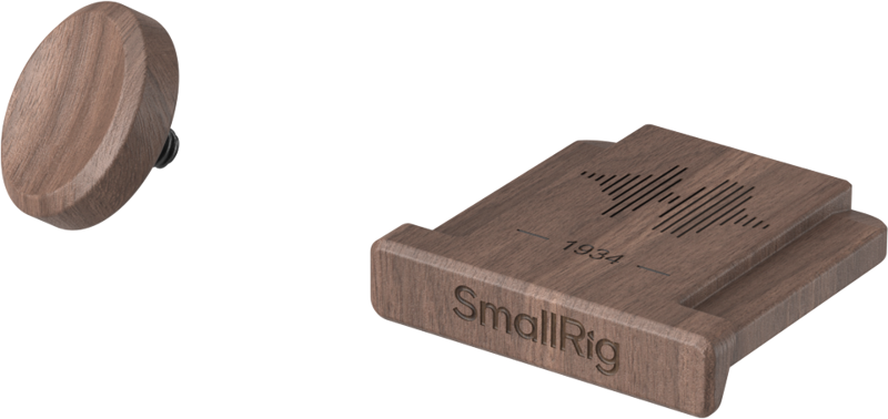 800q-01_136688 SmallRig 6239 Hot Shoe Cover for FUJIFILM Cameras (Walnut) -salamakengän suojus