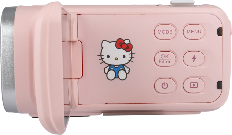 800q-02_134266 YASHICA x Hello Kitty DigiPocket Camcorder -pinkki