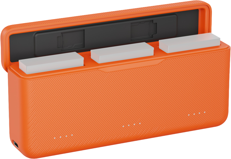 800q-02_136469 SmallRig 5922 Charging Case for DJI Action 6 -laturi