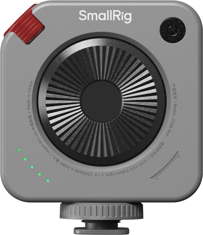 SmallRig 5821 Neo mini LED Video Light P108 (Nebula Gray) - videovalo