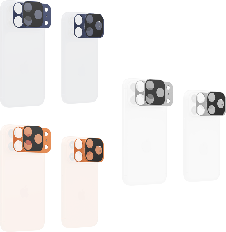 800q-02_136656 Smallrig 6064 Square UV Filter Kit for iPhone 17 Pro -sininen