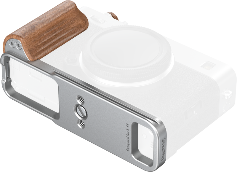 800q-02_136693 SmallRig 5984 L-Shaped Mount Plate with Wooden Handle X-E5 ruusupuu/hopea