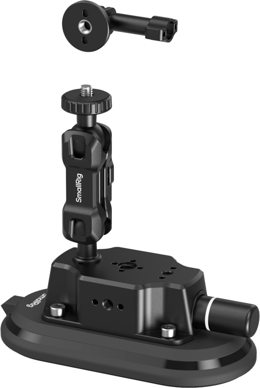 SmallRig 5842 Car Suction Support 3 × 6" for Action Cameras -imukuppi