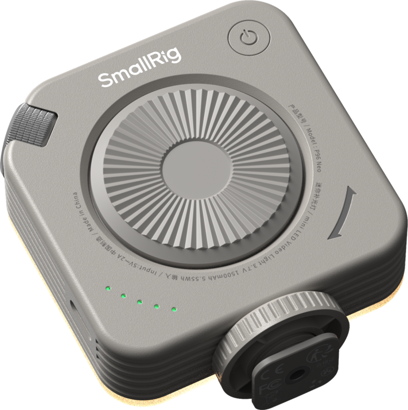 SmallRig 5820 Neo mini LED Video Light P96 (Morandi Gray) - videovalo