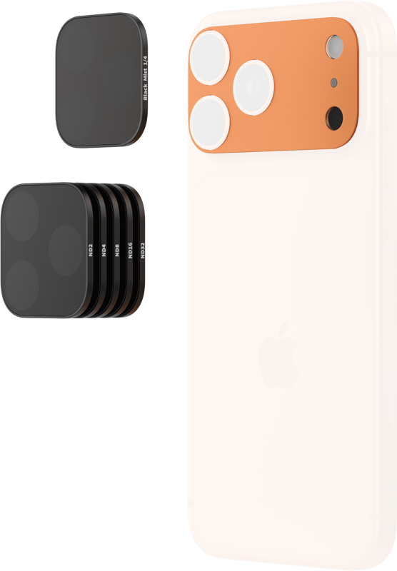800q-03_136648 SmallRig 6073 Square ND & Black Mist Filter Kit for iPhone 17 Pro sininen -suodinkitti