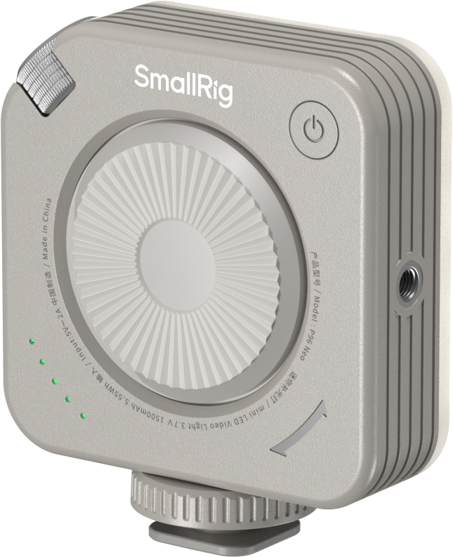 SmallRig 5820 Neo mini LED Video Light P96 (Morandi Gray) - videovalo