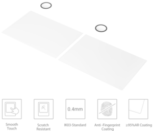 800q-04_136597 SmallRig 5988 Screen Protector for FUJIFILM X-E5 -näytönsuoja