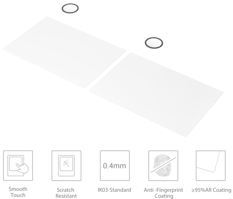 800q-04_136597 SmallRig 5988 Screen Protector for FUJIFILM X-E5 -näytönsuoja