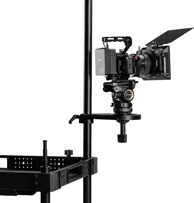800q-04_136601 SmallRig 6253 Tripod Head Mount Plate for Camera Cart (75mm / 100mm)