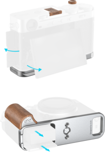 800q-04_136693 SmallRig 5984 L-Shaped Mount Plate with Wooden Handle X-E5 ruusupuu/hopea
