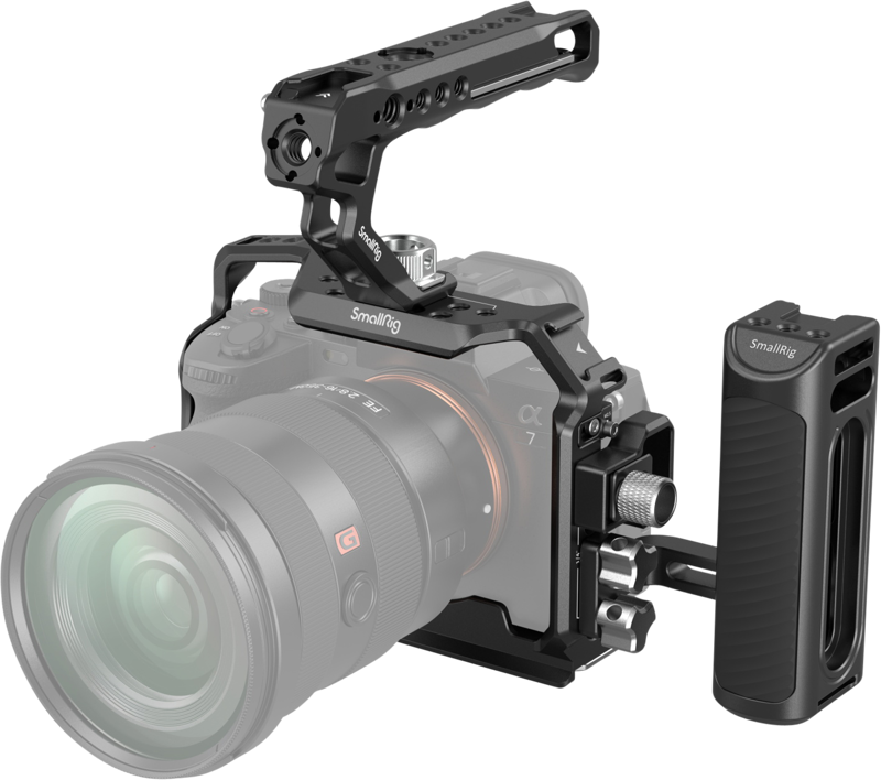 800q-05_118208 Smallrig 3669 Advanced Kit For Sony A7R V / A7 IV / A7S III / A7 V -kehikko