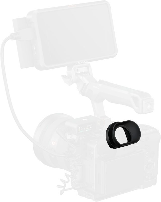 800q-05_136528 SmallRig 5713 Horizontal-to-Vertical Camera Viewfinder Eyecup for Sony FX2