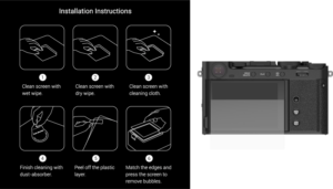 800q-05_136597 SmallRig 5988 Screen Protector for FUJIFILM X-E5 -näytönsuoja