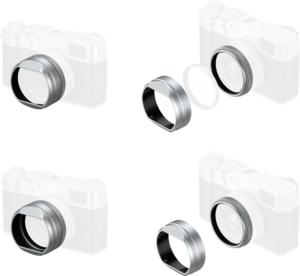 800q-05_136682 SmallRig 5849 Vastavalosuoja hopea Fujifilm X100VI / X100V